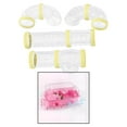 thumbnail image 3 of 8Pcs Hamster Tubes Set Connected Tunnels Small Pets Animals DIY Plastic Training Tools Yellow, 3 of 9
