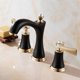 thumbnail image 1 of Grifo Para Lavabo De Baño, Gabinete De Cobre De Tres Orificios,, 1 of 8