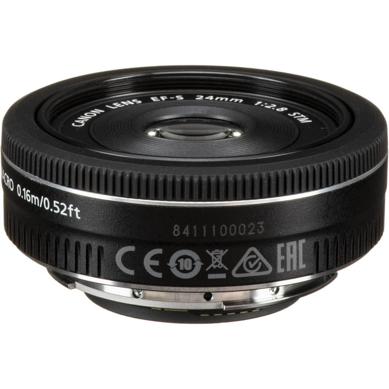 Canon EF-S 24mm f/2.8 STM Lens for DSLR & EF-S Mount Cameras: EOS