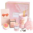 thumbnail image 2 of ¡Compre 2 y obtenga 3! Taza de cerámica con regalo de mano, caja de regalo práctica con marca para mamá, 2 of 5