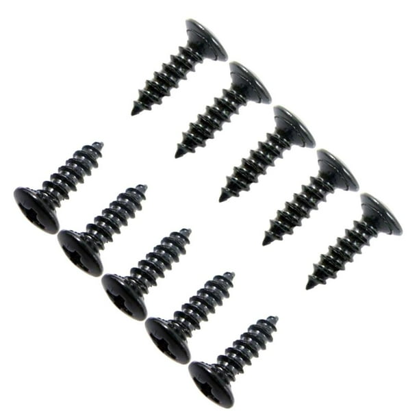 Set de 50 Piezas Sunnimix Tornillos de Montaje Guitarra eléctrica color negro