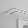 thumbnail image 2 of Exclusive Home Fetter Wrap Around Double Curtain Rod, Distressed White, 84"-120", 2 of 5