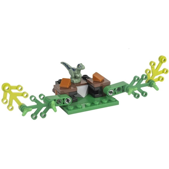 Lego Jurassic World: Baby Raptor in Hiding - Dinosaur from 121903