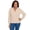 Red, variant on Alfred Dunner Womens Zip-Front Chenille Collared Cardigan