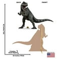 thumbnail image 5 of Cardboard People Giganotosaurus Life Size Cardboard Cutout Standup - Jurassic World Dominion (2022 Film), 5 of 5