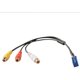 thumbnail image 4 of Cable de audio y vídeo AV-In para puerto A/V de unidad principal Azul 6 pines 3040, 4 of 5