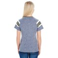 thumbnail image 4 of Ladies Fanatic Tee M Navy/Slate/White, 4 of 4