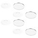 thumbnail image 3 of 100 juegos de piezas de insignia de botón en blanco para máquina de fabricación de botones DIY forma redonda suministros de fabricación de botones a prueba de herrumbre 75mm/3,0 pulgadas, 3 of 12