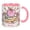 Pink, variant on Agiufgs Teacher Gift Mug 11 Oz, with Apple and Books Design, for Teacher Appreciation or Retirement Setup and Daily Use, Pink