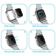thumbnail image 2 of Crystal Clear iWatch Band for iWatch Series 6/5/4/SE [44mm], Takfox, 2 of 8