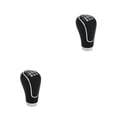 thumbnail image 1 of Scienceny Perilla duradera y de moda para accesorios automotrices palanca de velocidad de mango de cabeza de engranaje SK-Mazda18 negro 5th SK-Mazda18 Negro 5to 2piezas, 1 of 6