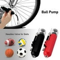 thumbnail image 2 of Basketball Inflator Pump Sport Balls Mini Ball Pump+Ball Portable Needle S2T7, 2 of 8