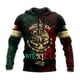 thumbnail image 4 of Sudadera con capucha con estampado del emblema de México en 3D para hombres y niños, ropa de calle moderna, chándal para mujer, sudadera deportiva Harajuku, ropa de moda unisex, 4 of 5