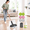 Brown, variant on Gray Cordless Electric Mop with Detachable for Hard Floor Cleaning