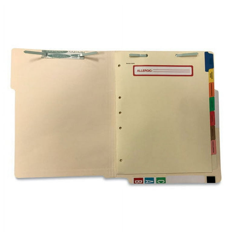 Side Tab Medical Chart Divider Sets, 8-Tab, Assorted Medical, 11 x 9, Manila, 40 Sets Side Tab Medical Chart Divider Sets, 8-Tab, Assorted Medical, 11 x 9, Manila, 40 Sets