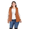 thumbnail image 1 of Chaleco de vestir Roman Fashion /Tallas Extras, 2430 (Cafe) cafe 36, 1 of 6