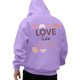 thumbnail image 3 of WILLBEST Sudaderas En Pareja Sudaderas con Capucha y Sudaderas para Hombre Sudadera con Capucha Informal Holgada con Estampado De Letras para Uso Diario Otoño Invierno Ropa De Calle Cómoda Grande, 3 of 3