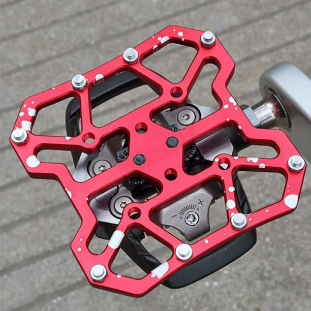 Clipless pedal shop platform adapter
