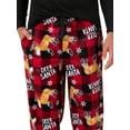 thumbnail image 4 of Fruit of the Loom Adult Men's Holiday Print Super Soft Microfleece Sleep Pant, 4 of 4