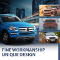 thumbnail image 4 of Hood Air Vent Mesh Grille Cover Fit For Mercedes Benz 2012-15 W166 GL350 GL450, 4 of 10