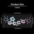 thumbnail image 3 of 4 Sheets Hibiscus Flower Car Sticker Hawaiian Stickers and Decals Colorful Reflective Stickers Waterproof Vinyl Automotive Exterior Decor for SUV Truck Motorcycle Doors Walls Laptop, 3 of 9