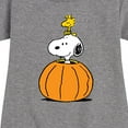 thumbnail image 3 of Peanuts - Snoopy Woodstock Pumpkin - Toddler & Youth Girls Fleece Dress, 3 of 6