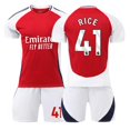 thumbnail image 1 of GZSL 2425 England Soccer Club Home Training Jersey, NO.41 Fans Trainning Football Jerseys Kits For Kids And Adult 2 Piece Set, 1 of 9