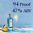 thumbnail image 4 of Bombay Sapphire Premier Cru Murcian Lemon Gin - 700 mL Blue Bottle, 4 of 7