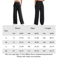 thumbnail image 3 of Pantalones de otoño con cordón Estilo deportivo Pantalones de cintura media para mujer Traje básico de vacaciones, 3 of 6
