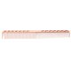 thumbnail image 1 of Peine Desenredante para cabello Unique Bargains Acero Inoxidable Tono dorado rosa 18cm, 1 of 6