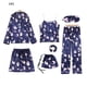 thumbnail image 1 of Conjunto De Ropa De Dormir Traje De Camisón Estampado Mujer Chaleco Pantalones Cortos Con Diadema Conjunto De Pijamas De Niña, M 7 Piezas Inevent AP000966-01, 1 of 7
