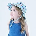 thumbnail image 4 of 1 pieza de sombrero para el sol para bebé, sombrero para bebé niño, sombrero para niño pequeño, sombrero de pescador para niñas, sombrero de playa para bebé con ala ancha, gorras para niños, 4 of 8