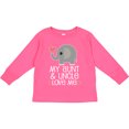 thumbnail image 3 of Inktastic My Aunt and Uncle Love Me Niece Nephew Elephant Boys or Girls Long Sleeve Toddler T-Shirt, 3 of 5