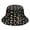 Excavator and Helicopter Black Pattern, variant on Excavator and Traffic Cone Beige Pattern Bucket Hat, Beach Bucket Hat with Wide Brim & Breathable Fabric, Foldable Design Gifts for Unisex Men Women
