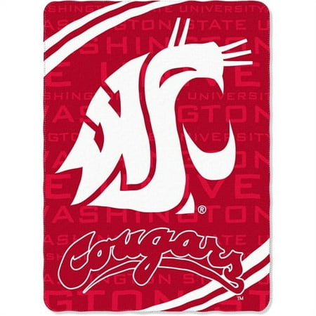 NCAA Washington State Cougars 66" x 90" Fleece Blanket