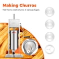 thumbnail image 6 of Leevot sausage stuffer 11Lb/5L mannual commercial sausage stuffers 2 Speeds, 4 Filling Tubes sausage machine, 6 of 8