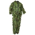 thumbnail image 3 of Traje Ghillie de camuflaje verde salvaje Chaquetas y pantalones con hojas en 3D Conjunto de ropa para cazar, 3 of 10