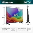 thumbnail image 2 of PANTALLA HISENSE 40QD4SV 40" Hi-QLED FULL HD SMART TV VIDAA, 2 of 7