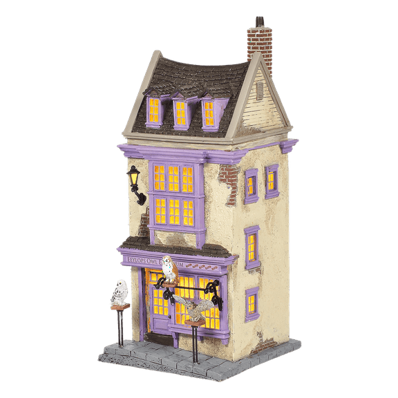 Department 56 Harry Potter Village Eeylops Owl Emporium Village Building 8.7in H