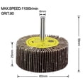 thumbnail image 1 of Disque de Roue de Ponçage Abrasif Outils de Polissage de Meule 6Mm Tige 60Mm, 1 of 5