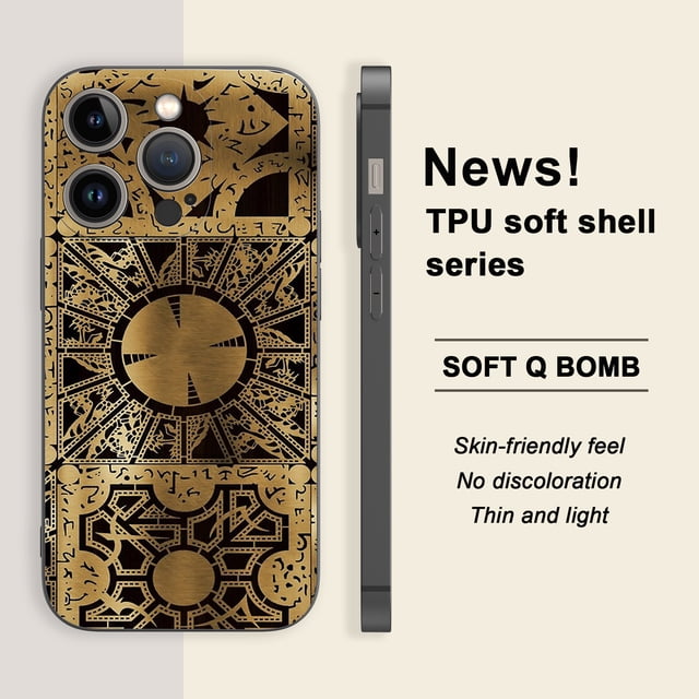 "Mejora el estilo de tu teléfono con esta moderna funda plateada mate de doble capa para iPhone"