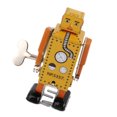 thumbnail image 1 of Handmade Mechanical Clockwork Robot Lilliput Wind Up Walking Desktop Decor Xmas Gift, 1 of 8