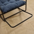 thumbnail image 5 of Jopath Outdoor Rocking Chair with Soft Thick Cushion,Comfy Cushion for Living Room Bedroom Reading Room Navy Blue, 5 of 9