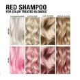 thumbnail image 3 of Pure Blends Red Hydrating Color Depositing Shampoo Brighten & Tone Color Faded Hair Semi Permanent Hair Dye Prevents Color Fade Extend Color Service on Color Treated Hair 8.5 Oz., 3 of 9