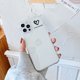 thumbnail image 1 of Funda de teléfono transparente Simple con corazón de amor para iPhone 11 12 Pro X XR XS Max 7 8 Plus SE 2020, funda de silicona suave a prueba de golpes Tan Jianjun unisex, 1 of 2
