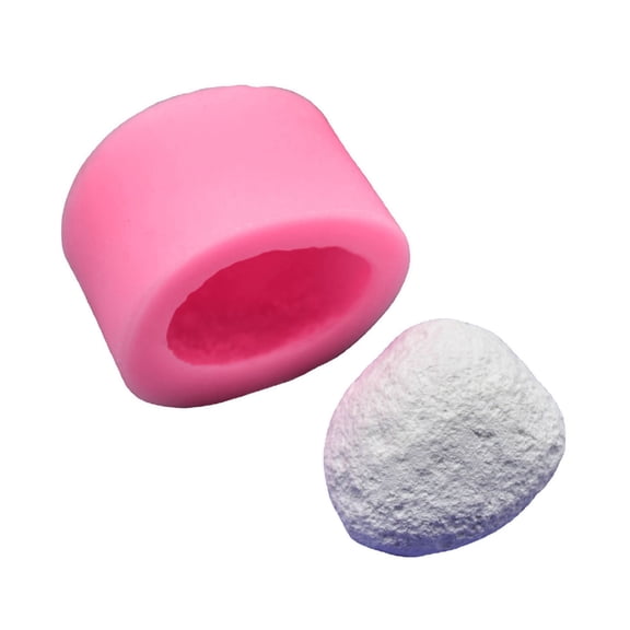 Pebble Silicone Mold 3D Candle Mold for Crafting Candle Soap Plaster Resin Crafts Cake Fondant Chocolate Desk Ornament