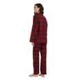thumbnail image 4 of Kolipajam Women's 100% Cotton Flannel Pajama Set Cozy Drawstring Waist Winter Pjs for Women XL, 4 of 5