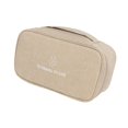 thumbnail image 2 of Estuche organizador de ropa interior para sujetador, bolsa de almacenamiento de viaje, bolsa de cosméticos portátil para equipaje Caqui, 2 of 9