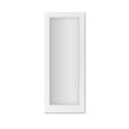 thumbnail image 3 of 32" x 80" Pantry Door Slab Frosted Glass Wood and Manufacture Wood White Standard Door Without Hardware Kit, 3 of 8