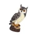 thumbnail image 2 of kurtrusly Hibou Cornu Réaliste Appât Épouvantail Extérieur Cour Jardin Statue, 2 of 9